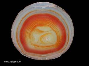 Agates en tranche (provenances diverses)