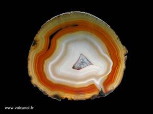 Agates en tranche (provenances diverses)