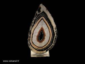 Agates en tranche (provenances diverses)