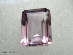 Améthyste taillée émeraude (Brésil)
