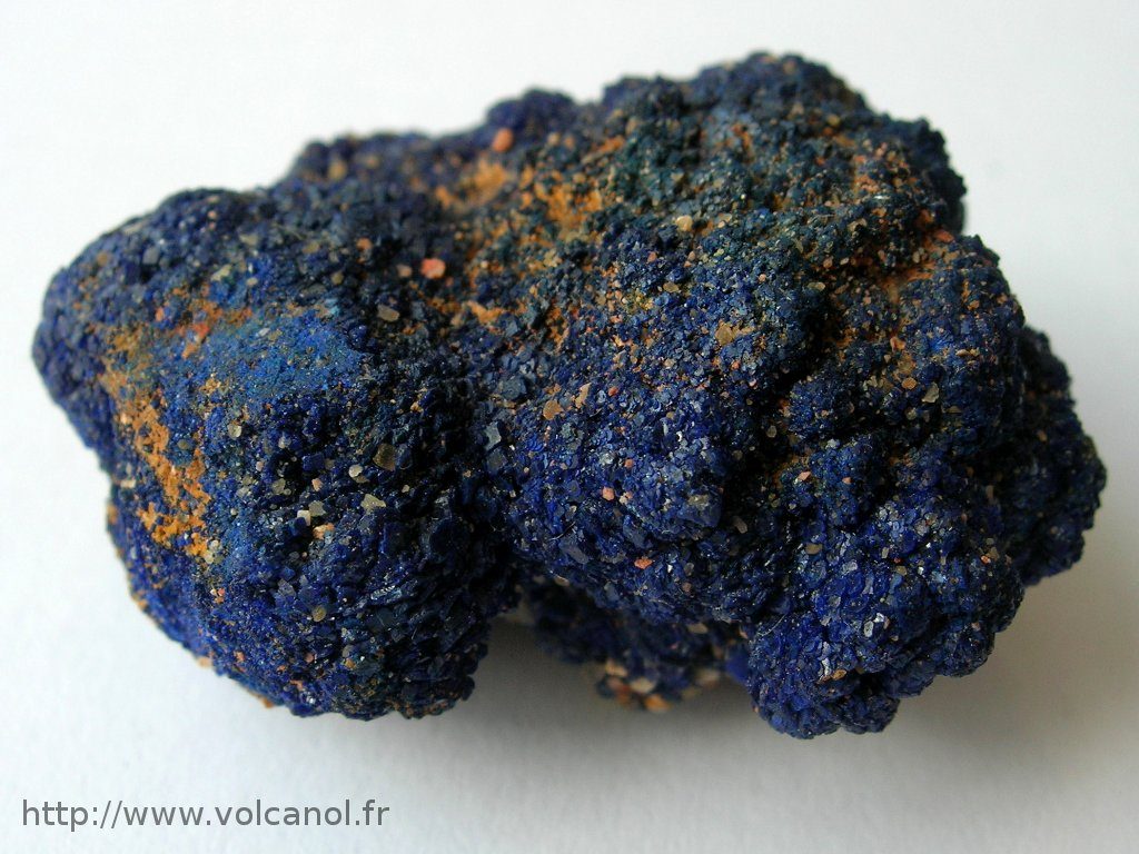 Azurite de Chessy-les-Mines (Rhône 69) - vue générale