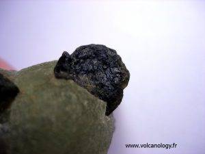 Epidote sur prehnite du Mali