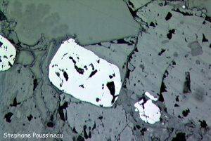 Magnétite (vue au microscope polarisant)