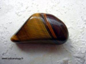 Oeil de tigre poli (Provenances diverses)