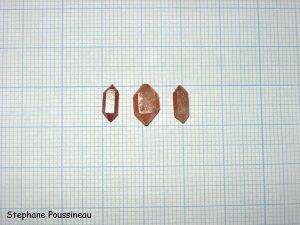 Quartz bi-terminés (Trias des Corbières, France)