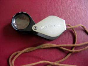 Loupe de géologue