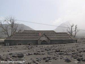 Destruction de Plymouth par Soufriere Hills de Montserrat