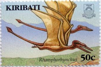 Dinosaure : Ramphorhynchus en vol