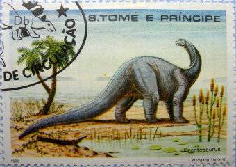 Les dinosaures (animaux préhistoriques) : Brontosaurus - 1982