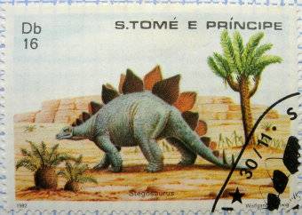 Les dinosaures (animaux préhistoriques) : Stegosaurus - 1982