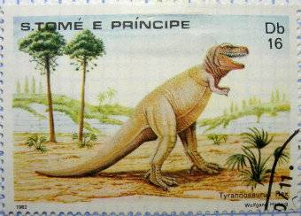 Les dinosaures (animaux préhistoriques) : Tyrannosaurus Rex- 1982