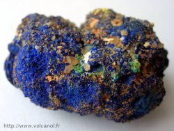 Azurite de Chessy-les-Mines (Rhône 69) Azurite de Chessy-les-Mines (Rhône 69)