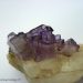 Fluorine violette sur barytine de Musquiz (Mexique)
