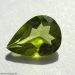 Péridot taillé en goutte – Olivine