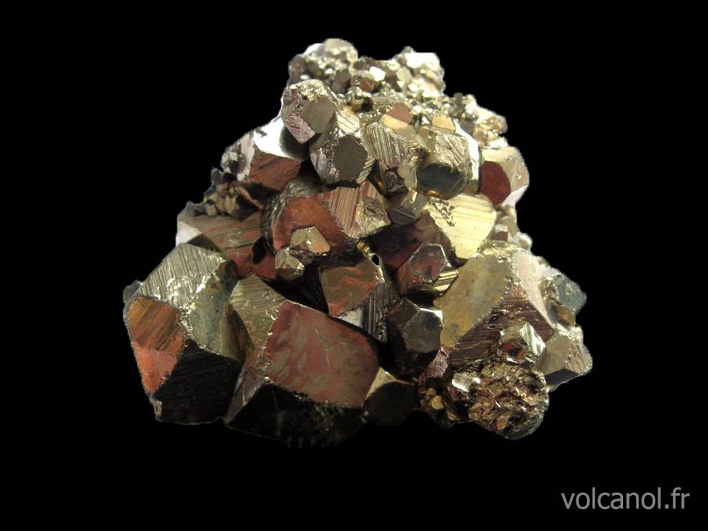 Pyrite en dodécaèdres (Mexique)