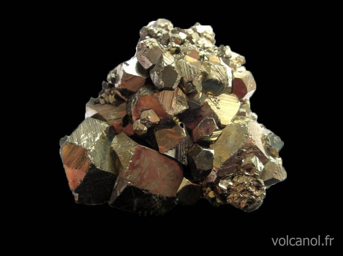 Pyrite en dodécaèdres (Mexique)