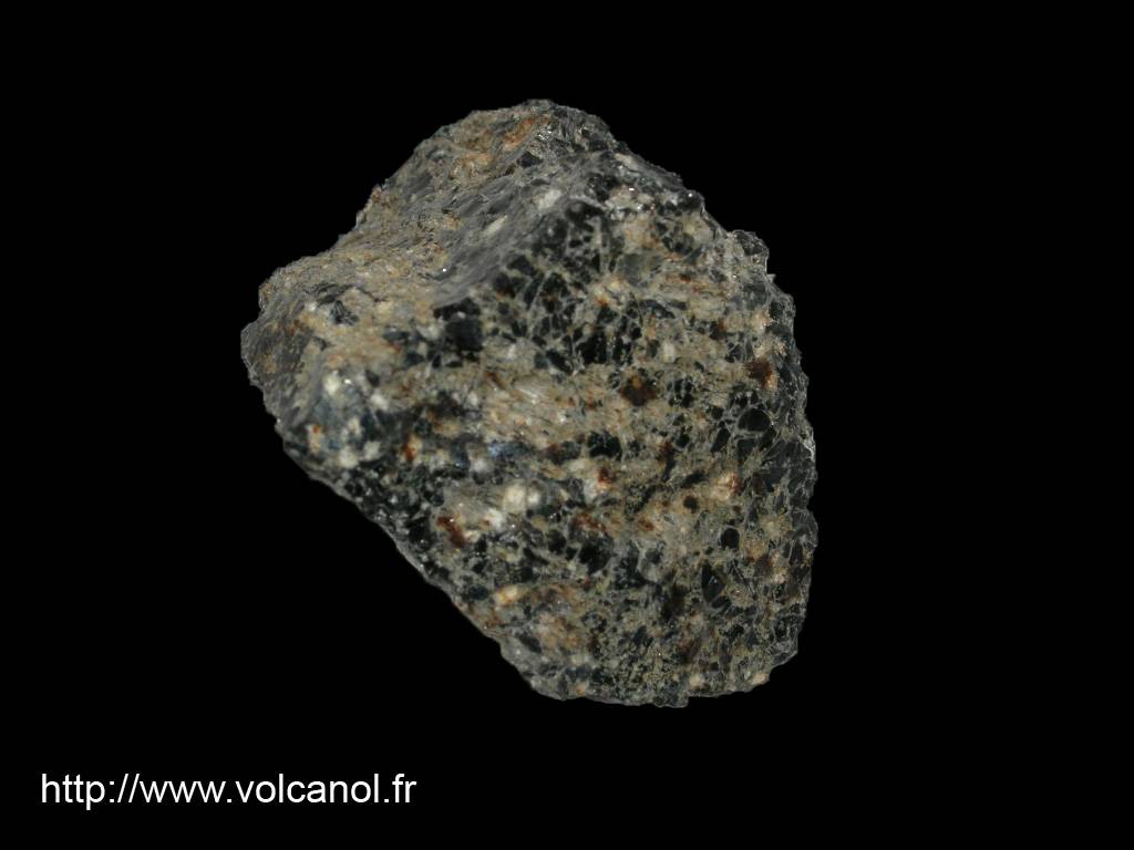 Obsidienne rhyolitique « le Tuf » (Basse-Terre Guadeloupe)