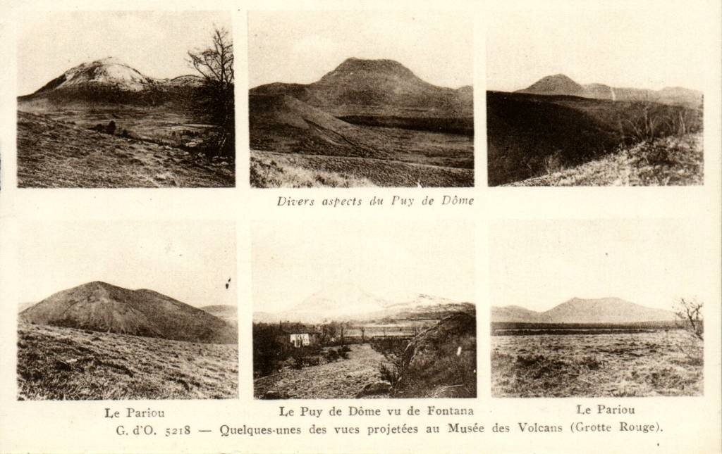 Divers aspects du Puy de Dôme