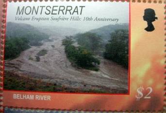 La Belham River à Montserrat